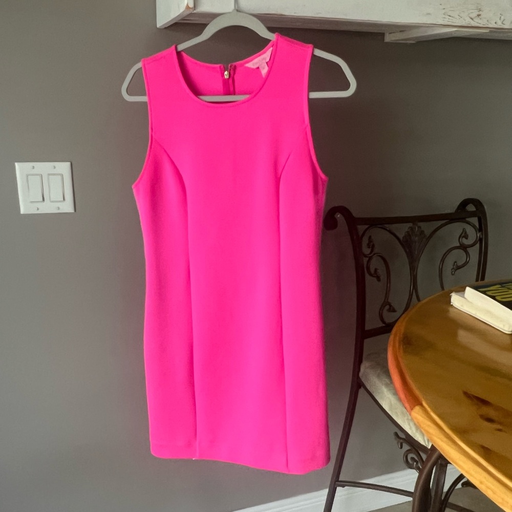 Lilly Pulitzer scuba shift dress m